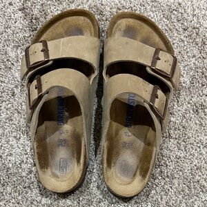 Birkenstock Light Brown Double Strap Sandals